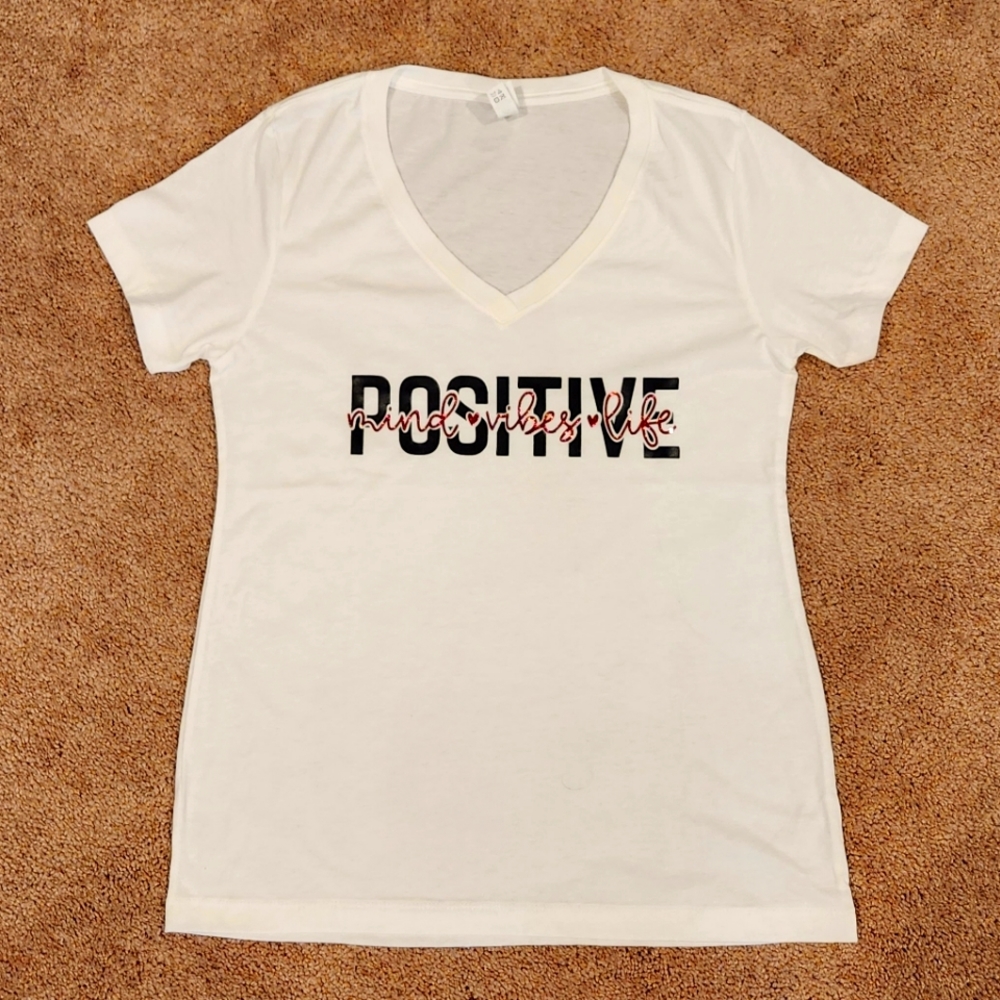 Tshirt - Positive mind, vibe, life